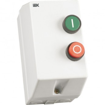 Контактор IEK КМИ11260 12А в оболочке 380В/АС3 IP54 - KKM16-012-380-00 Контактор IEK КМИ11260 12А в оболочке 380В/АС3 IP54 - KKM16-012-380-00